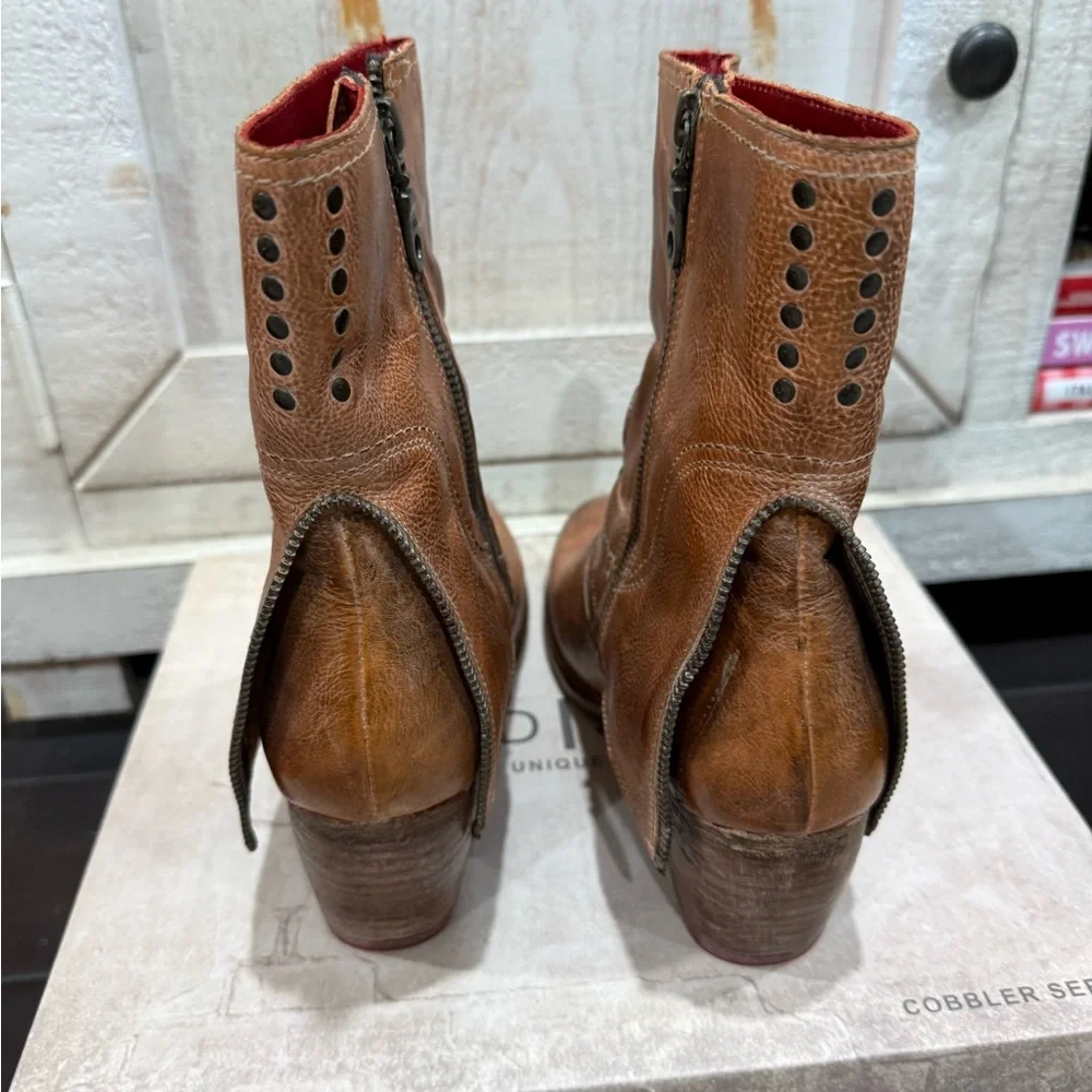 Bed Stu Iris Bootie / Distressed Boots / Distressed Bootie - Picture 6 of 9